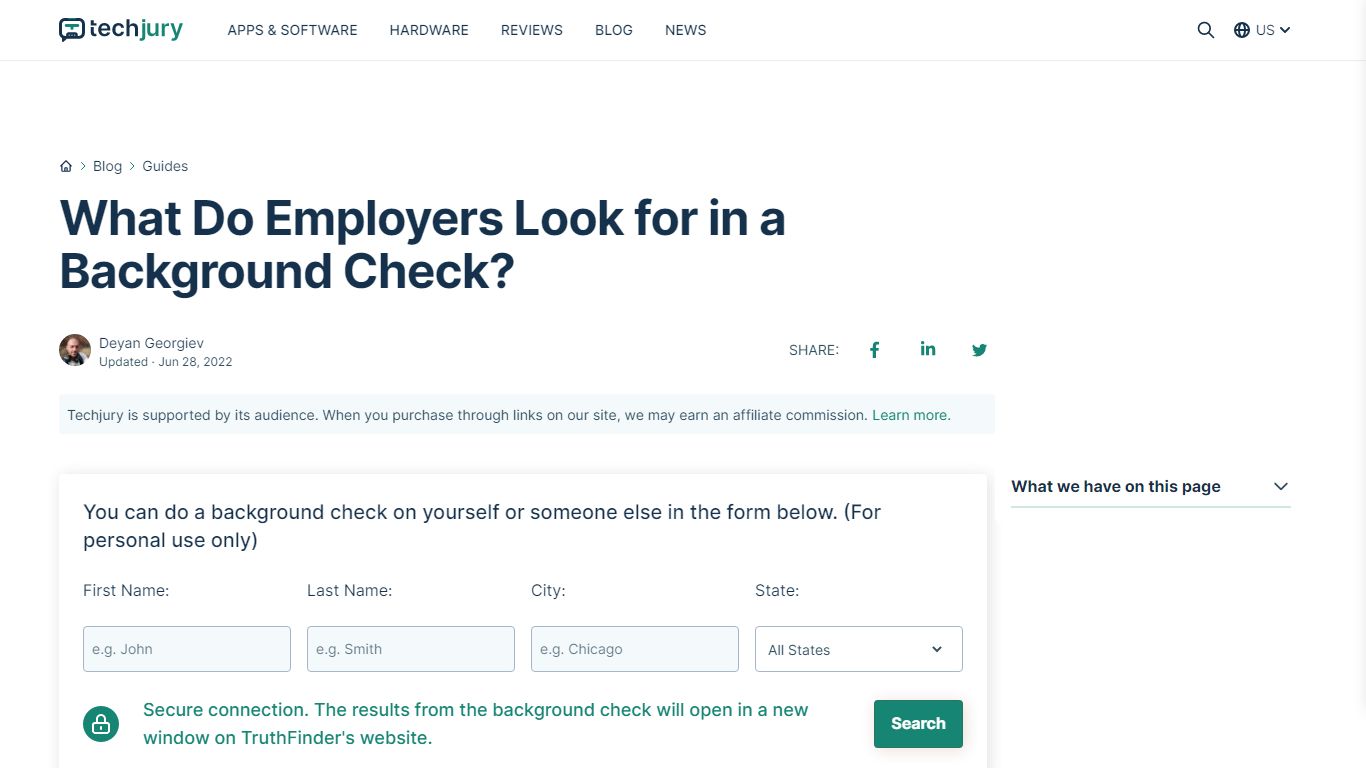 What Do Employers Look for in a Background Check? - Techjury